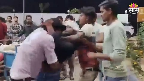 petrol pump fight