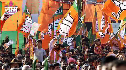 Senior BJP leader Saroj Prajapat, who passed away in Jaipur after health complications.