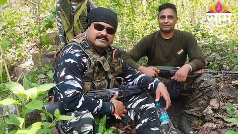 CRPF jawan Prashant Kadam, a resident of Talegaon Dabhade, who died in a tragic road accident near Somatane Fata in Pune.