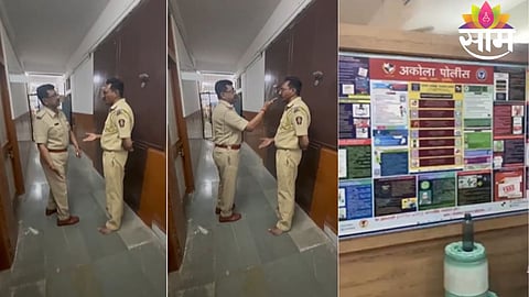 Akola police officer arrested after alleged obscene demand from a woman in custody sparks outrage.