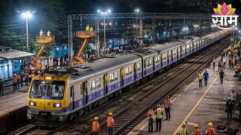 Central Railway conducts overnight block work between Titwala and Vasind for platform expansion and 15-coach train operations.