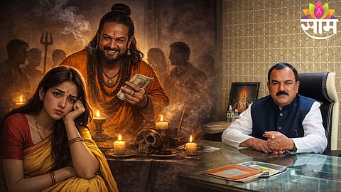 "Blind faith meets psychological manipulation: The hidden reality of spiritual scams."