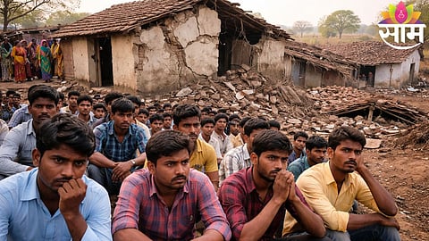 Cracked houses and fear of tremors leave Pangarashinde village struggling, as over 200 young men remain unmarried due to earthquake concerns.