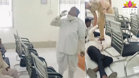 Tribal farmers rushed to hospital after consuming poison inside Rajura administrative office over long-pending land compensation dispute