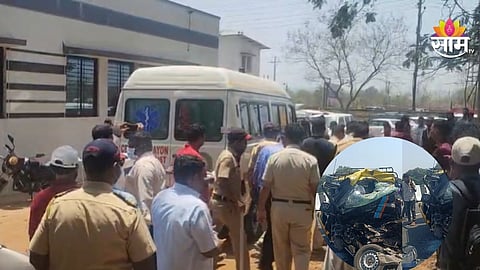 Kalyan Ahilyanagar highway accident 11 dead details