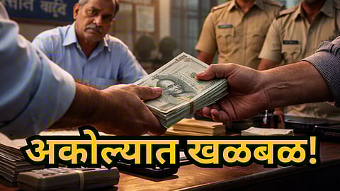 Akola : अकोल्यात खळबळ! जिल्हाधिकाऱ्यावर लाच मागितल्याप्रकरणी गुन्हा दाखल