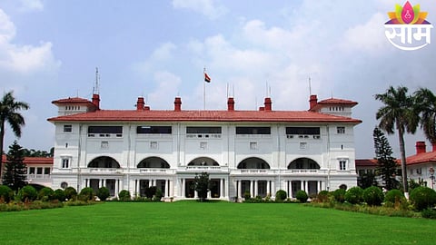 Nitish Kumar submits resignation as Bihar Chief Minister, accompanied by senior leaders during a key political transition.