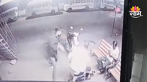 Nashik Shiv Sena leader attack