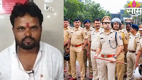 A victim of a violent gang attack in Beed is undergoing treatment at a district hospital after being brutally assaulted.