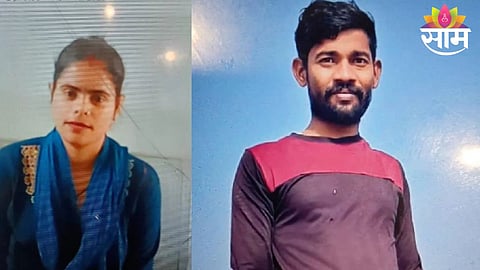 Police investigate after decomposed bodies of a live-in couple were discovered inside a locked room in Greater Noida.