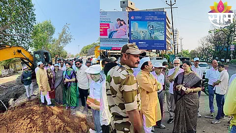 Nashik Mayor and Deputy Mayor inspect ongoing infrastructure works amid complaints of safety violations and irregularities ahead of Kumbh Mela.