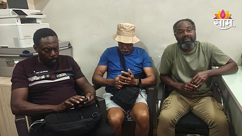 Pune police action on US tourists