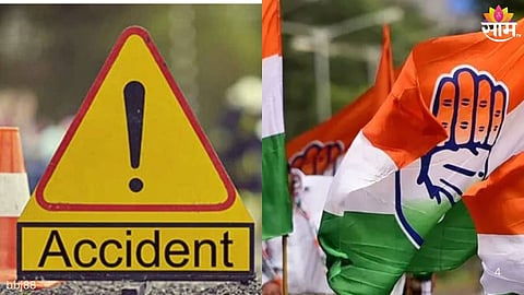 Congress Chief Dies in Crash In Accident