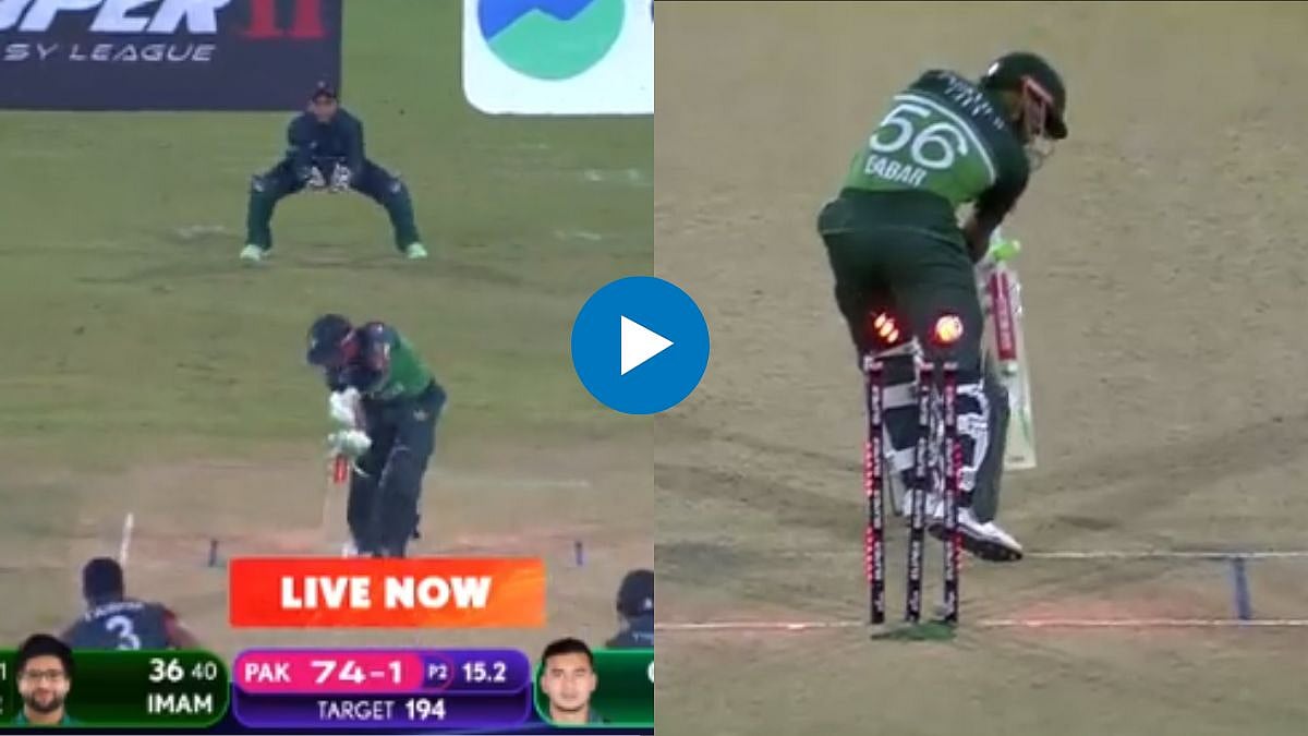 [Watch] Babar Azam Wicket: बाबरने मोडला विराटचा रेकॉर्ड, पाकिस्तानात ...