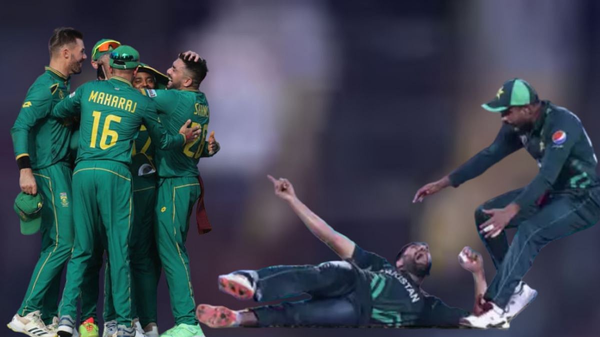 PAK vs SA, World Cup: महाराजनं राखली आफ्रिकेची लाज; तब्बल २४ वर्षांनंतर ...