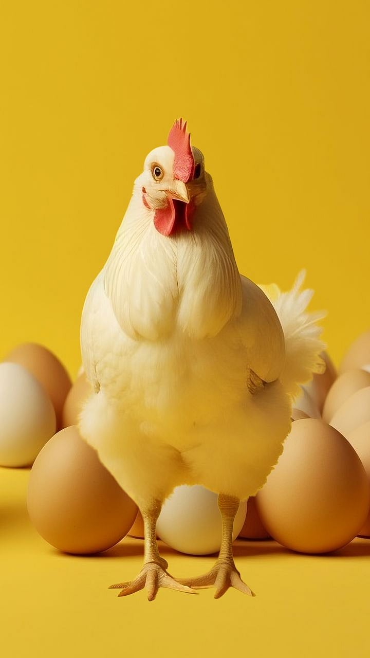 Hen Eggs Duration: कोंबडी किती दिवसांनी अंडी देते?|how many days does