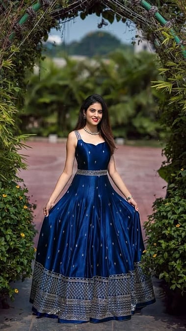 saree dress design ideas Double Shaded Saree Dress Design Ideas for All Occasions