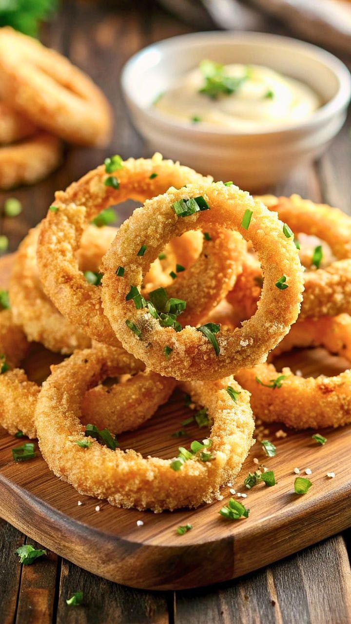 Crispy Onion Rings: ब्रेडक्रम्ब्सशिवाय खुसखुशीत ऑनियन रिंग्स; घरच्या ...