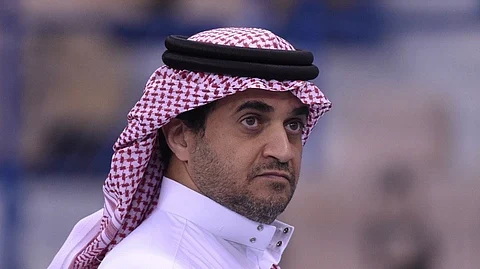 رئيس الشباب خالد البلطان&nbsp;