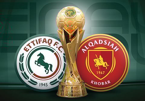 على صالة مدينة الأمير نايف .. القادسية والاتفاق في نهائي دوري الصالات