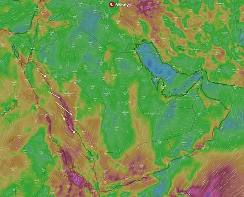 أطول نهار وأقصر ليل بالرياض.. "المسند": الرياح بـ"ساحلي" 3 مناطق!
