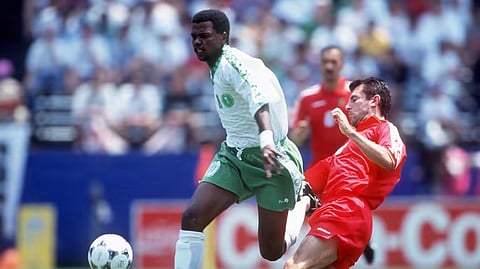 "كأس العالم" يتغنى بهدف العويران في مرمى بلجيكا