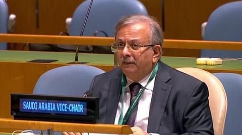 موفد المملكة الدائم السابق لدى الأمم المتحدة السفير عبدالله المُعلمي
