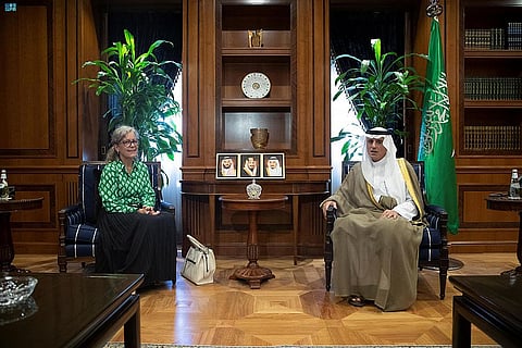 "الجبير" يستقبل سفيرة السويد المعينة لدى المملكة