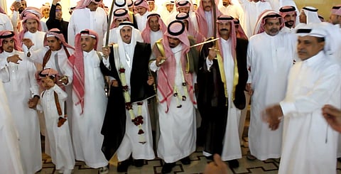 فهد اللقماني يحتفل بزفاف نجله "مشاري"