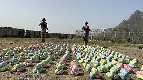 جازان.. إحباط تهريب 96 كجم قات و480 قرص إمفيتامين و599 قرصًا محظورًا