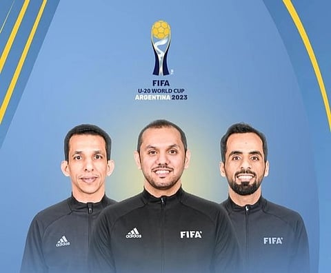 طاقم تحكيم سعودي يقود مباراةَ الدومينيكان وإيطاليا في كأس العالم للشباب