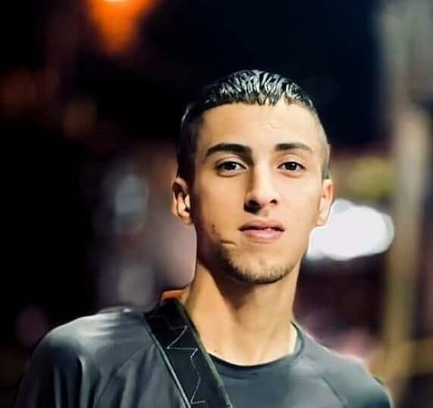 الشاب الفلسطيني محمد أبو عصب