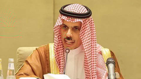  وزير الخارجية الأمير فيصل بن فرحان