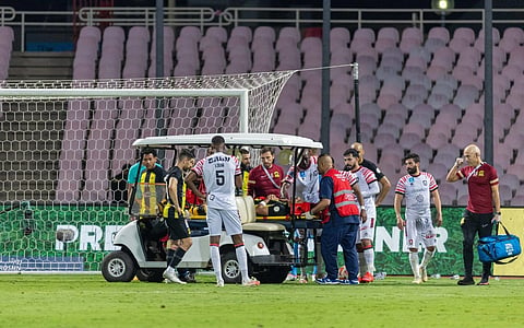 الاتحاد : "بامسعود " تعرض لقطع في "الرباط الصليبي"  أمام الرائد