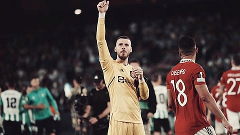 ديفيد دي خيا حارس مرمى مانشستر يونايتد الإنجليزي السابق