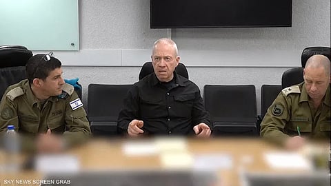 وزير الدفاع الإسرائيلي يوآف غالانت