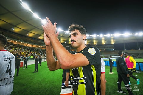 مدافع فريق الاتحاد سعد الموسى