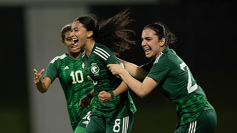فرحة شابات المنتخب السعودي تحت 20 عامًا لكرة القدم بالفوز على موريتانيا