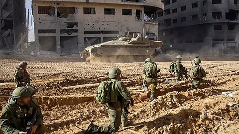 عناصر الاحتلال الإسرائيلي في غزة