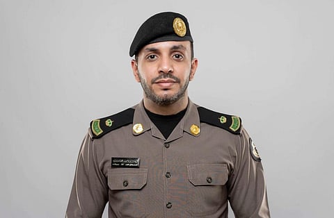 ترقية أمير الغامدي إلى رتبة رائد