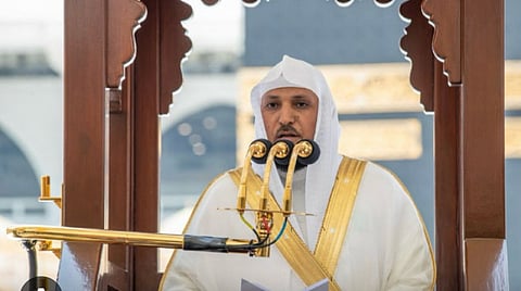 إمام وخطيب المسجد الحرام ماهر بن حمد المعيقلي
