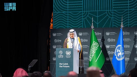 المملكة تقود العالم في مواجهة تحديات الجفاف بإطلاق مبادرة "شراكة الرياض العالمية" ودعم 150 مليون دولار