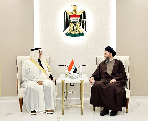 سفير خادم الحرمين الشريفين لدى العراق يلتقي عمار الحكيم