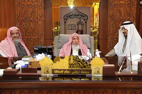 مفتي عام المملكة يستقبل وكيل جامعة الإمام للشؤون التعليمية