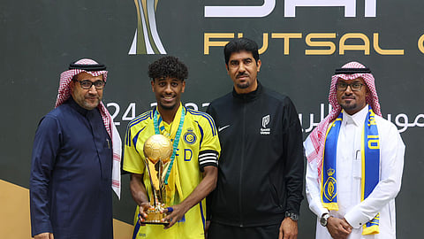 في نسختها الخامسة وعلى حساب القادسية .. النصر يتوج  بكأس الاتحاد السعودي لكرة قدم الصالات