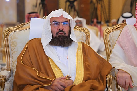 رئيس الشؤون الدينية بالمسجد الحرام والمسجد النبوي الشيخ الدكتور عبدالرحمن السديس