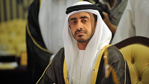 وزير الخارجية الإماراتي عبدالله بن زايد آل نهيان