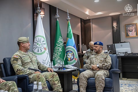 رئيس هيئة الأركان يستقبل قائد القيادة المركزية الأمريكية