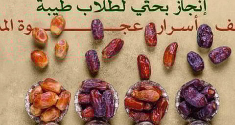 طلاب طيبة يكشفون سر "تمر العجوة" كمضاد للفيروسات ويحصدون المركز الرابع في دوفات 2025