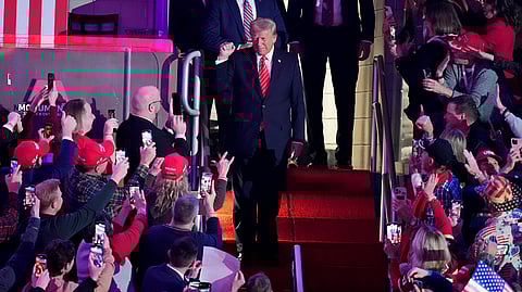 "يوم جديد من القوة والكرامة الأمريكية".. "رويترز" ترصد أبرز تصريحات ترامب في تجمع كسر التقاليد الأمريكية